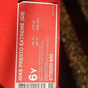 Nike presto